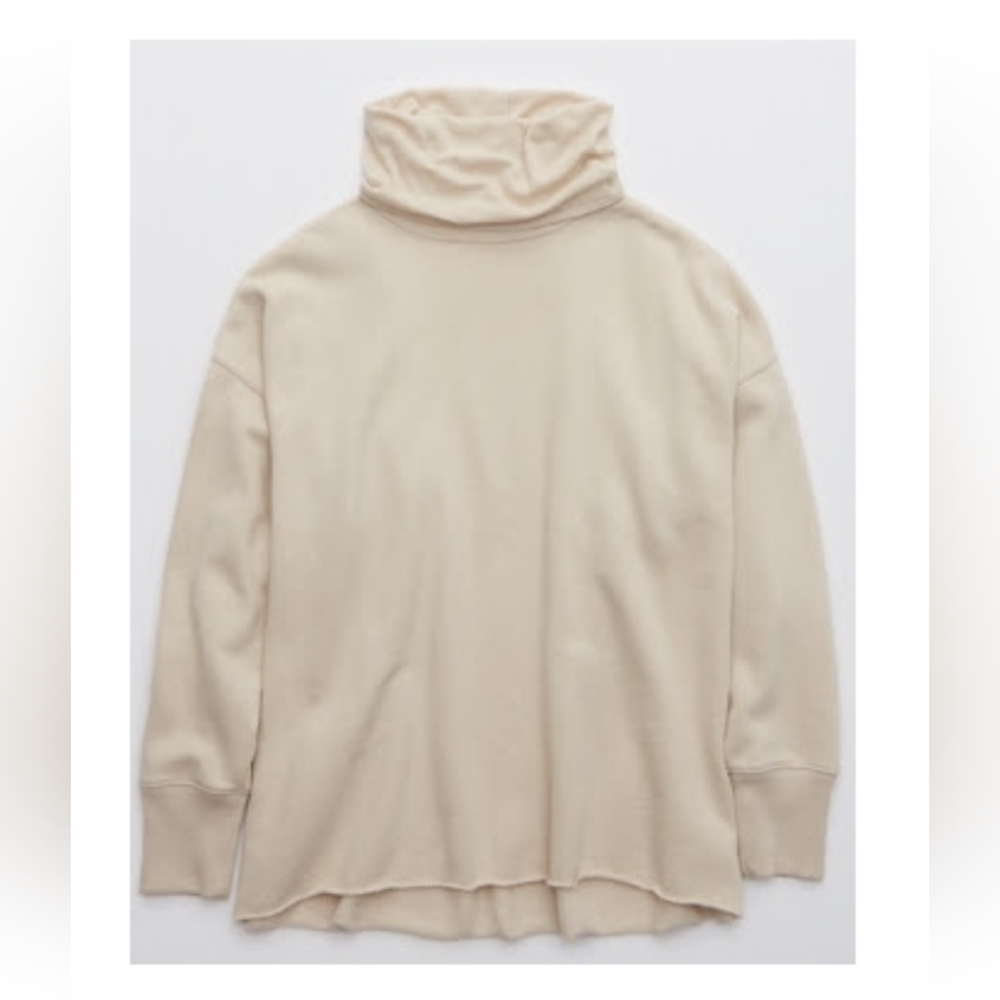 Aerie Fleece Turtleneck